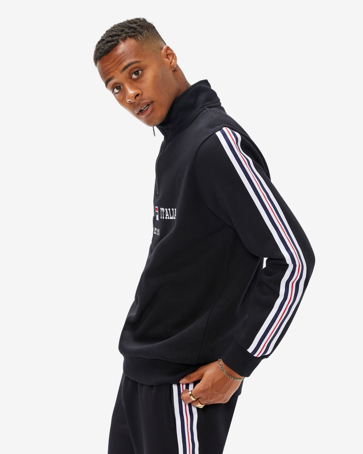 Men's Aemero Qtr Zip Fila Black