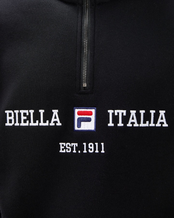 Men's Aemero Qtr Zip Fila Black