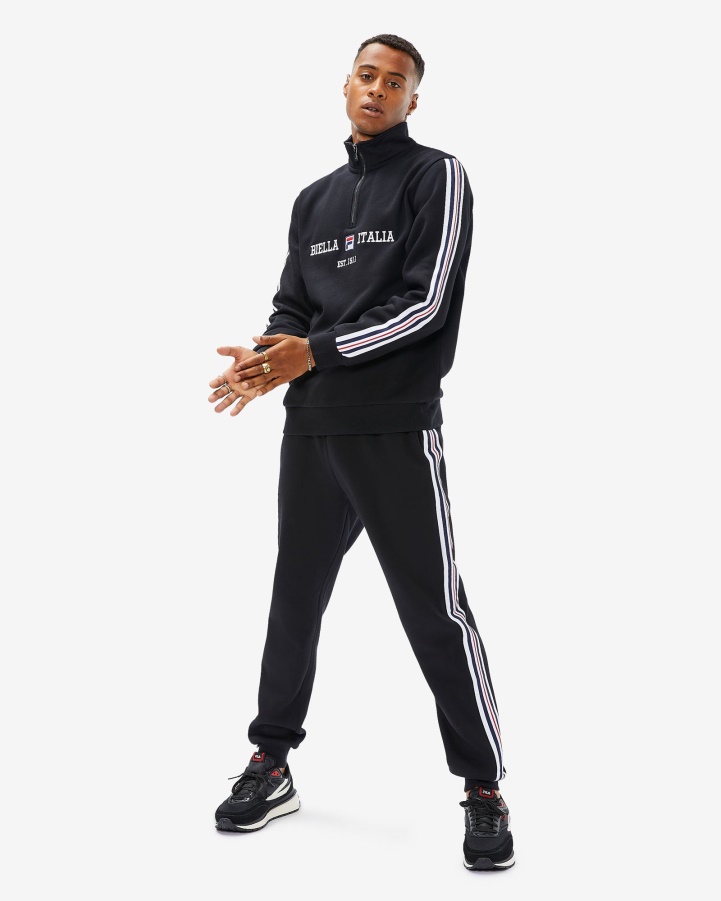 Men's Aemero Qtr Zip Fila Black