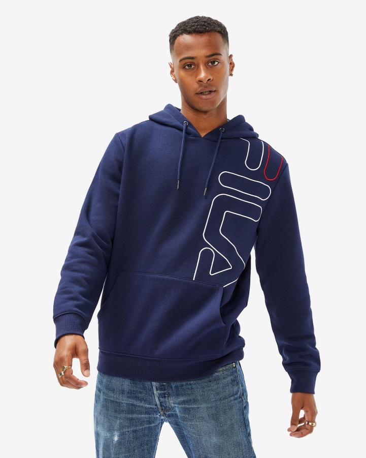 New Navy Men's Brando Hoody Fila