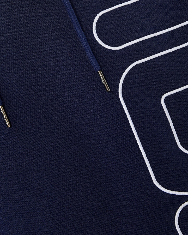 New Navy Men's Brando Hoody Fila