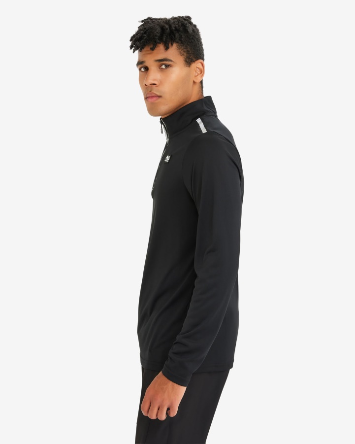 Fila Men's Luca Qtr Zip Black
