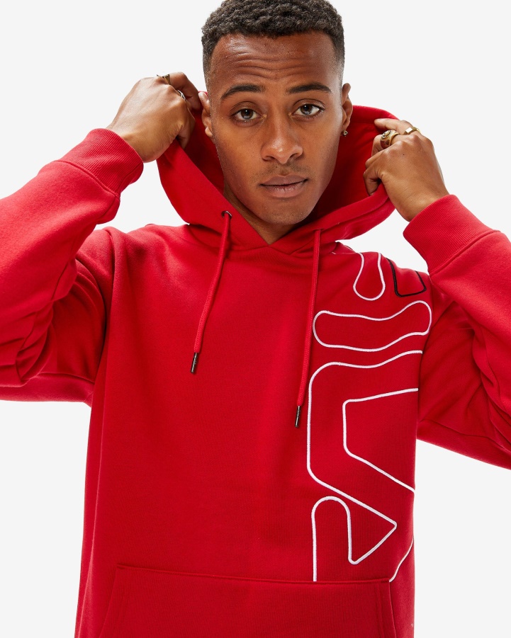 Fila Red Men's Brando Hoody