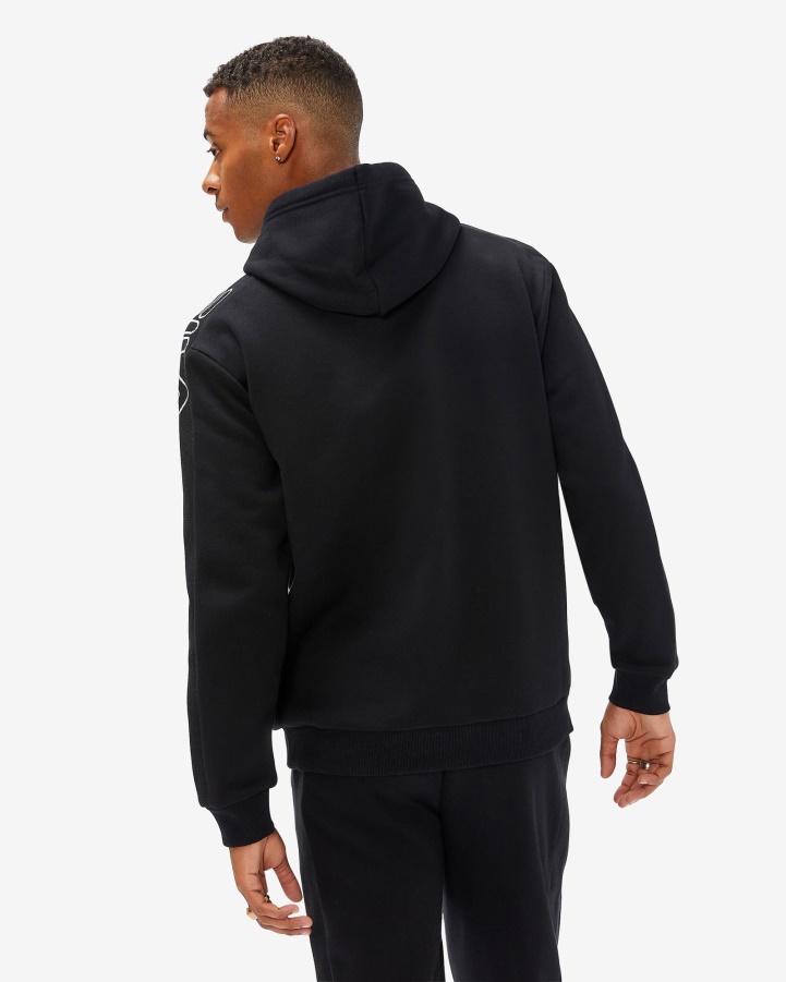 Men's Jay Qtr Zip Fila Black