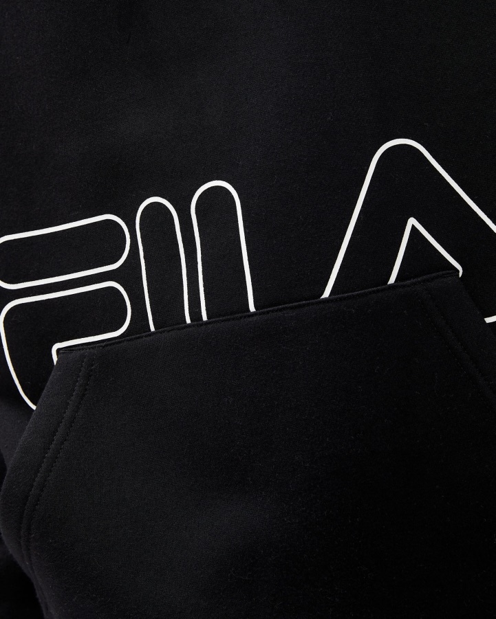 Men's Jay Qtr Zip Fila Black