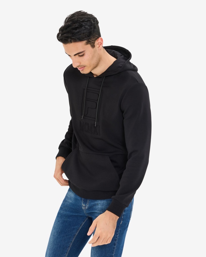 Black Fila Men's Dylan Hood