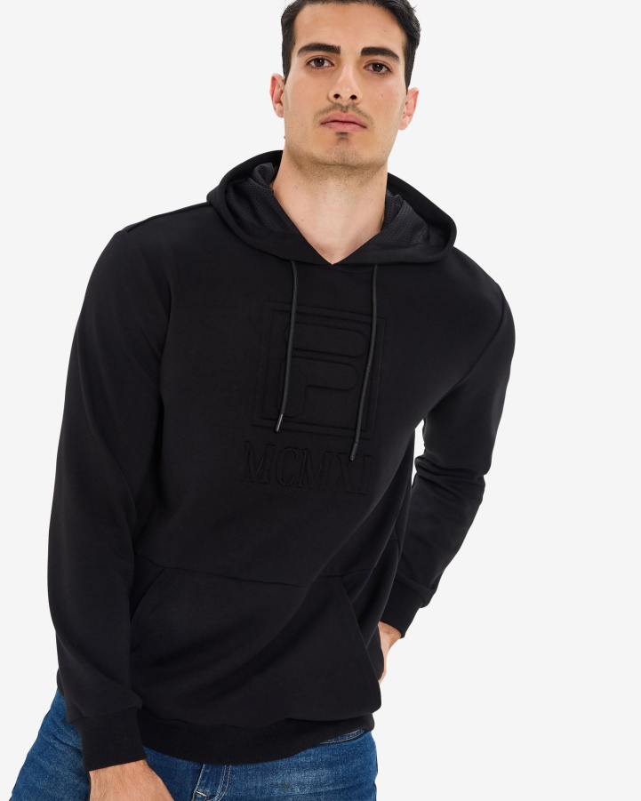 Black Fila Men's Dylan Hood