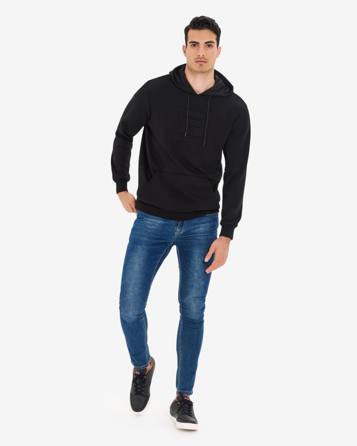 Black Fila Men's Dylan Hood