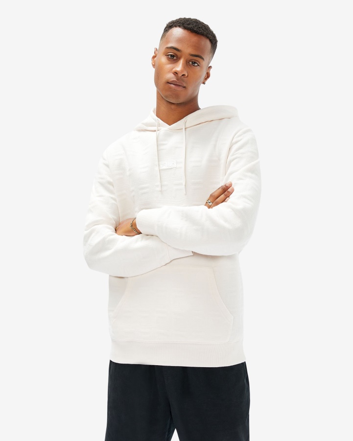 Unisex Echo Hood Coconut Cream Fila