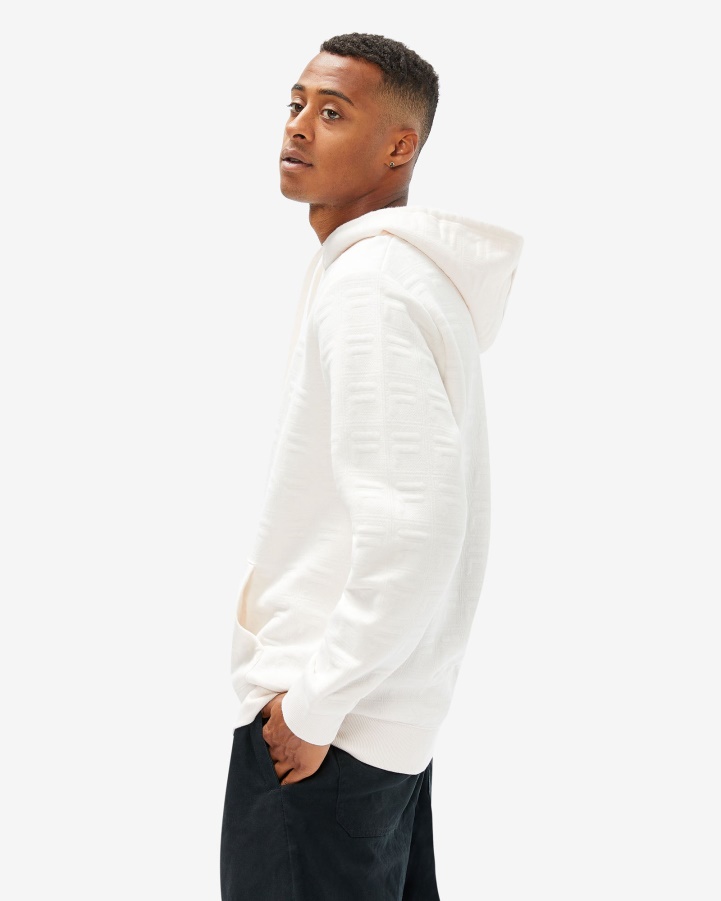 Unisex Echo Hood Coconut Cream Fila