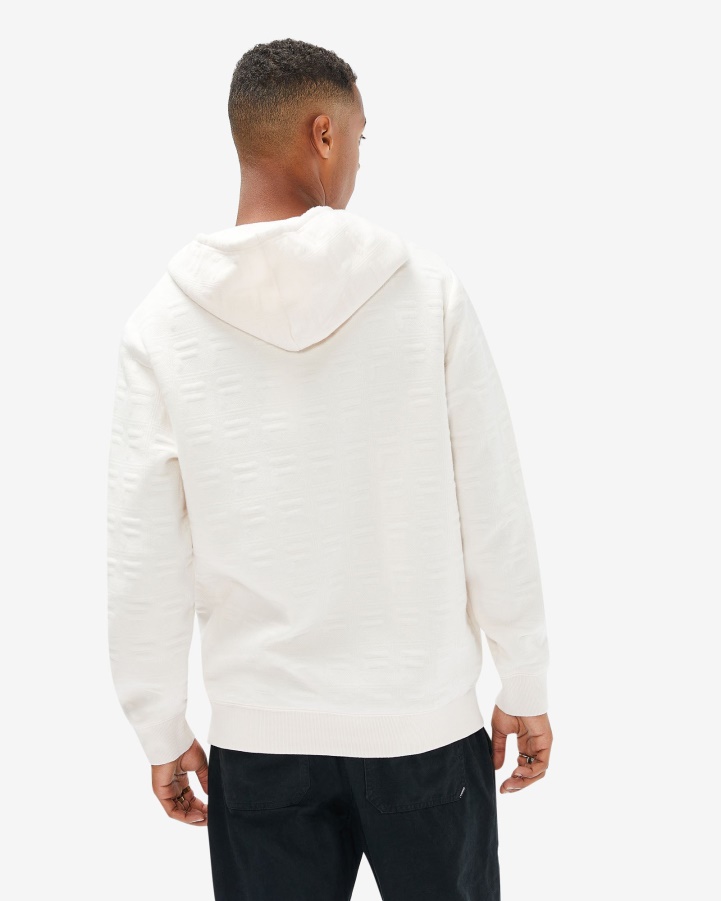 Unisex Echo Hood Coconut Cream Fila