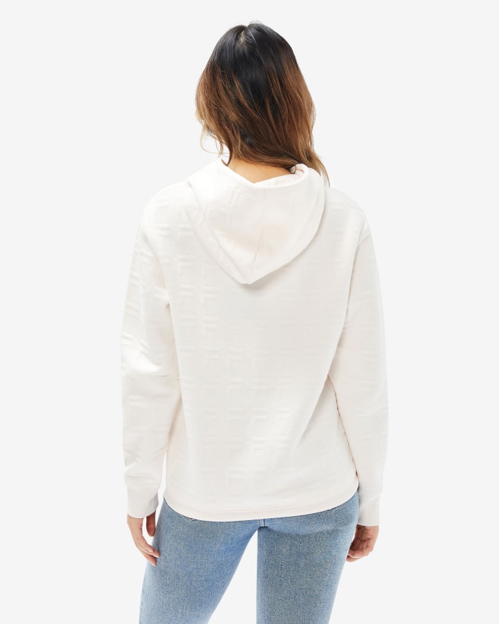 Unisex Echo Hood Coconut Cream Fila