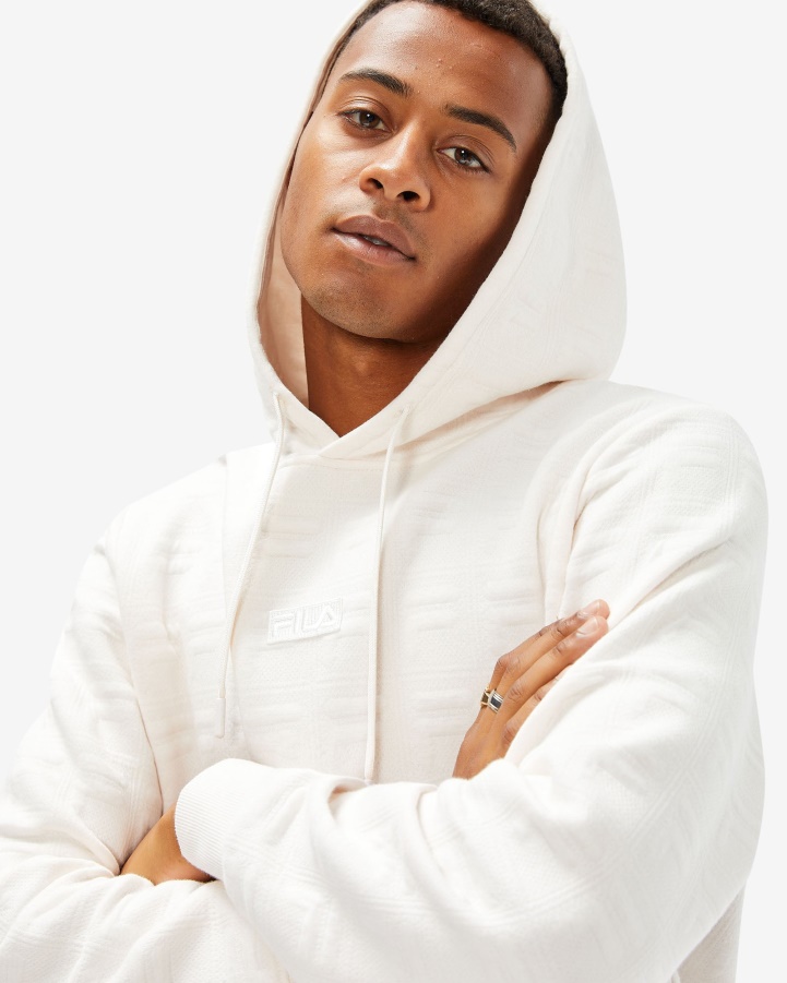 Unisex Echo Hood Coconut Cream Fila