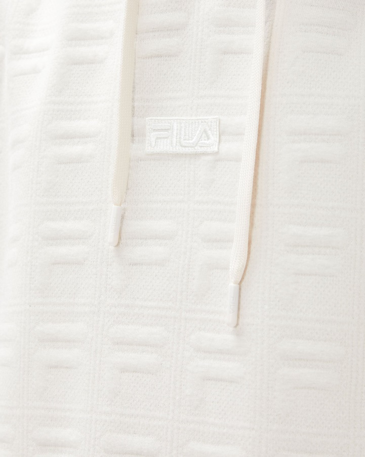 Unisex Echo Hood Coconut Cream Fila