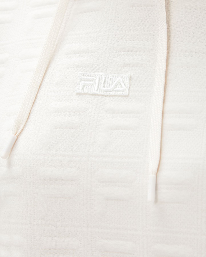 Unisex Echo Hood Coconut Cream Fila