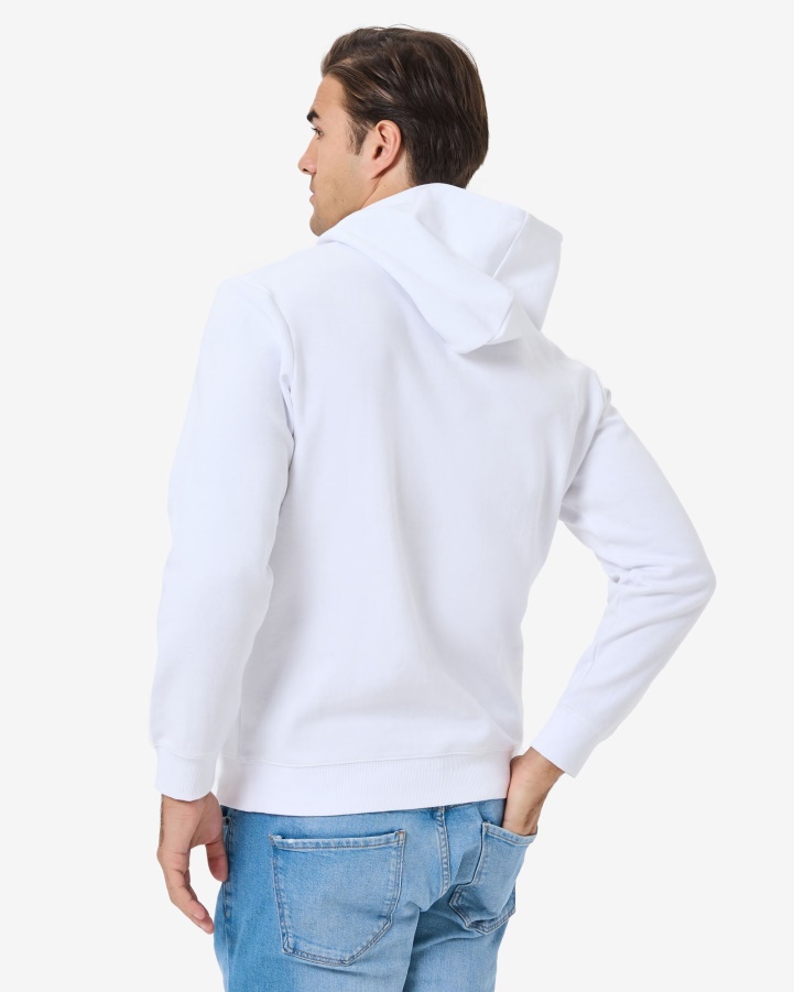 White Fila Unisex Anniversary Hood