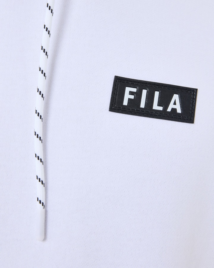 White Unisex Arlo Hoodie Fila