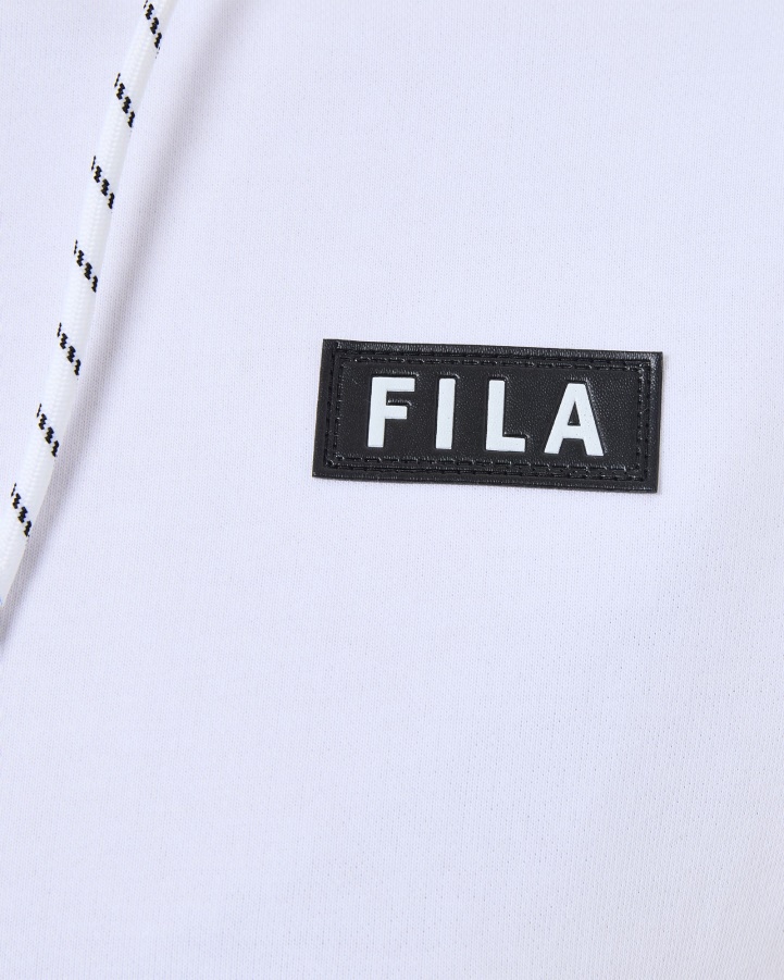 White Unisex Arlo Hoodie Fila