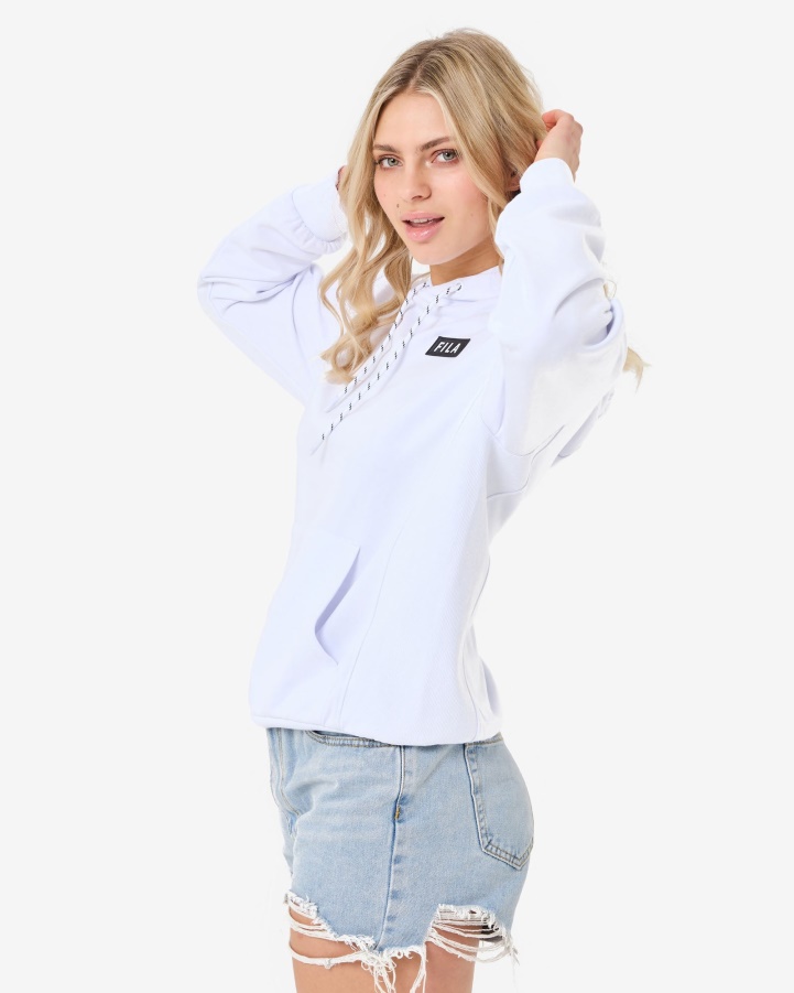 White Unisex Arlo Hoodie Fila