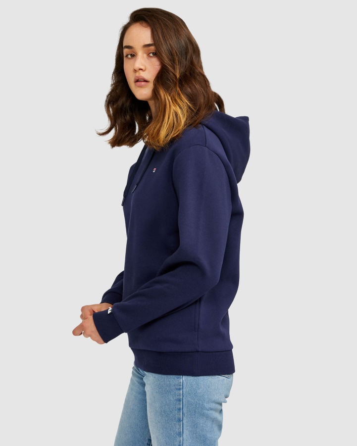 Unisex Badge 2.0 Hood Fila New Navy