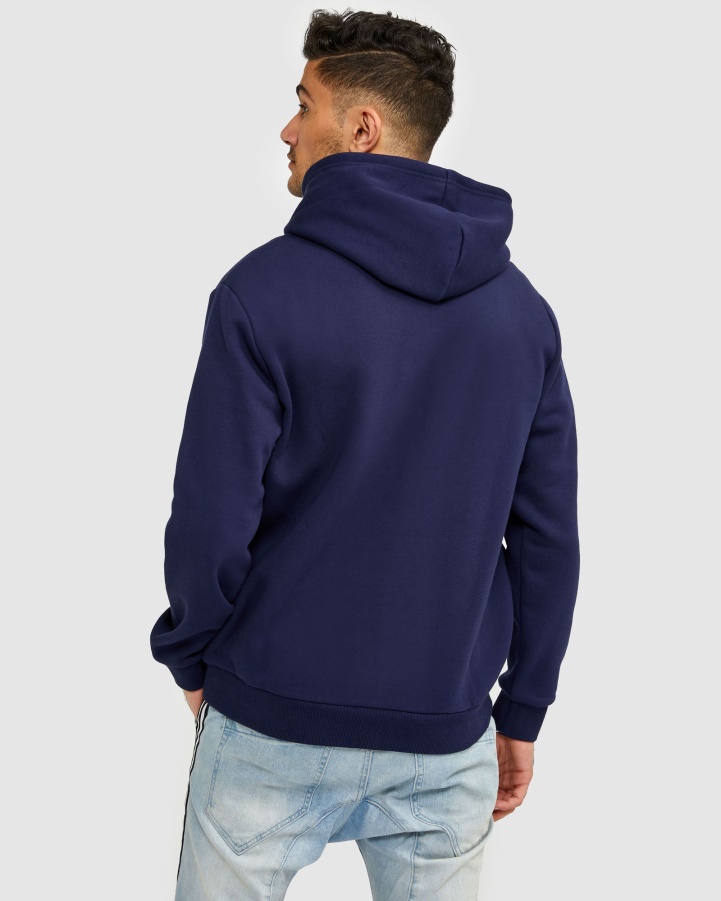 Unisex Badge 2.0 Hood Fila New Navy