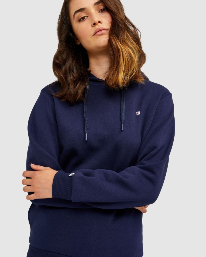 Unisex Badge 2.0 Hood Fila New Navy