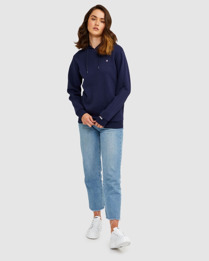 Unisex Badge 2.0 Hood Fila New Navy