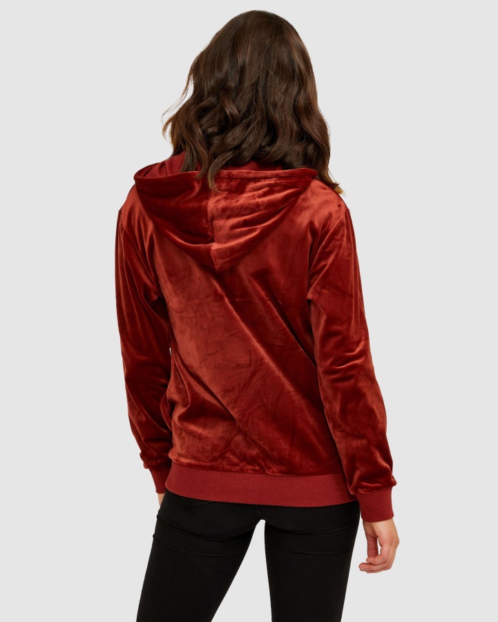 Brick Fila Unisex Dallas Qtr Zip