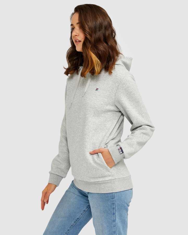 Fila Silver Marle Unisex Badge 2.0 Hood