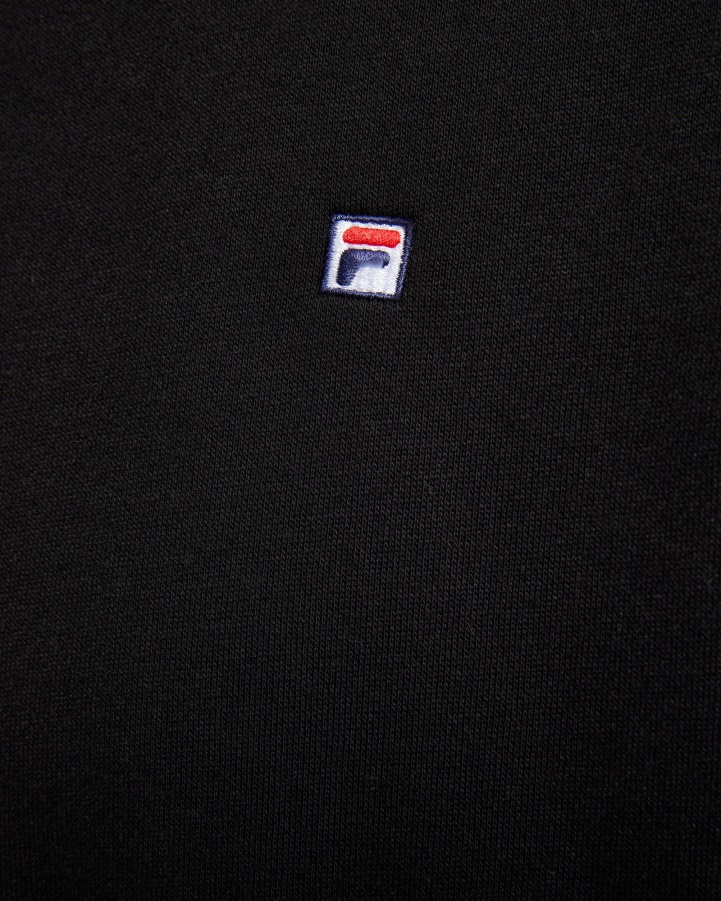 Fila Black Unisex Badge 2.0 Hood