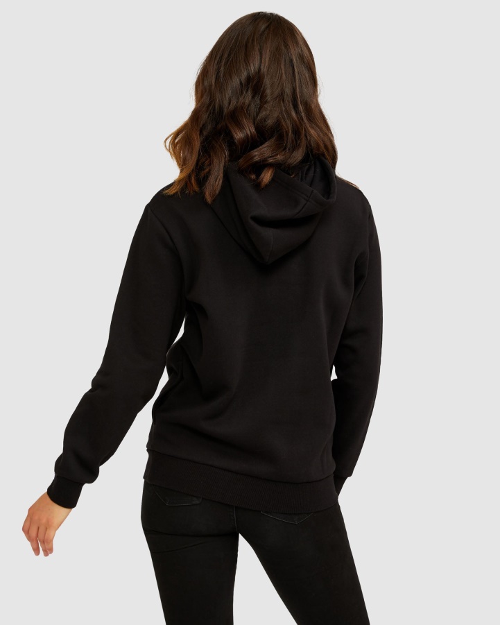 Fila Black Unisex Badge 2.0 Hood