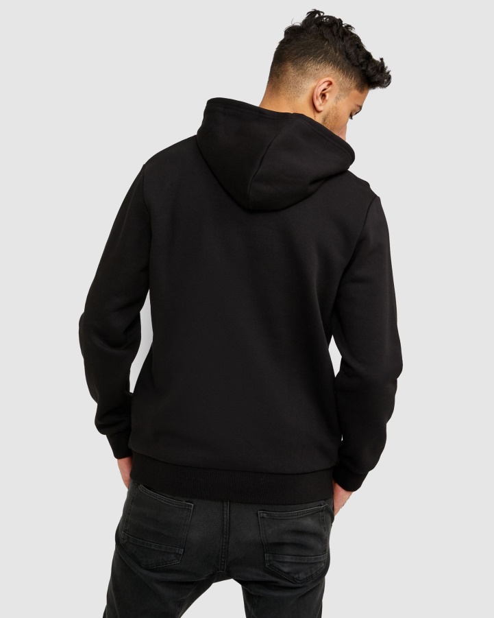 Fila Black Unisex Badge 2.0 Hood