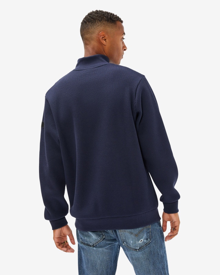 Men's Badge 2.0 Qtr Zip New Navy Fila