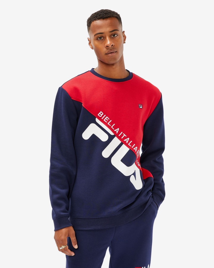 Fila Unisex Monaco Crew New Navy