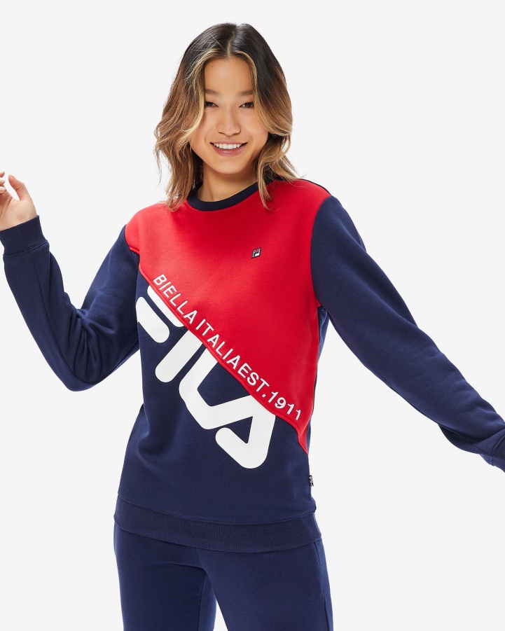 Fila Unisex Monaco Crew New Navy