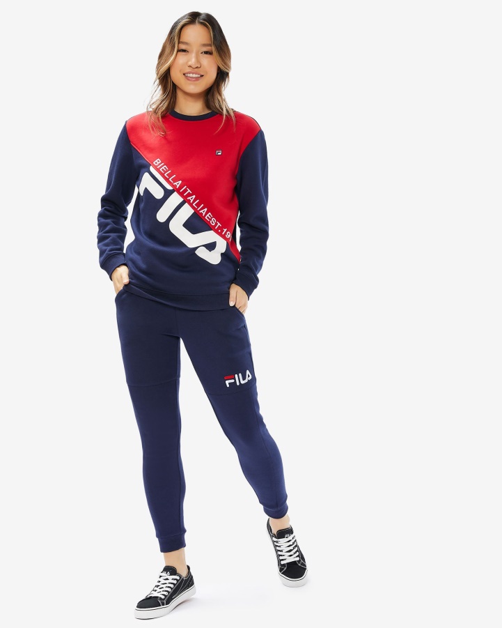Fila Unisex Monaco Crew New Navy