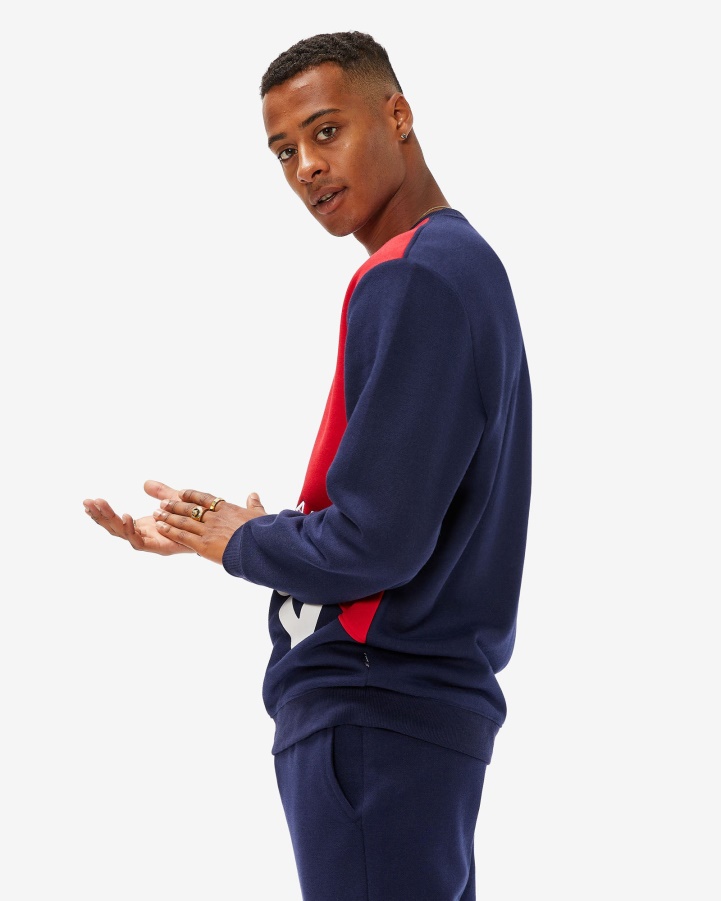 Fila Unisex Monaco Crew New Navy