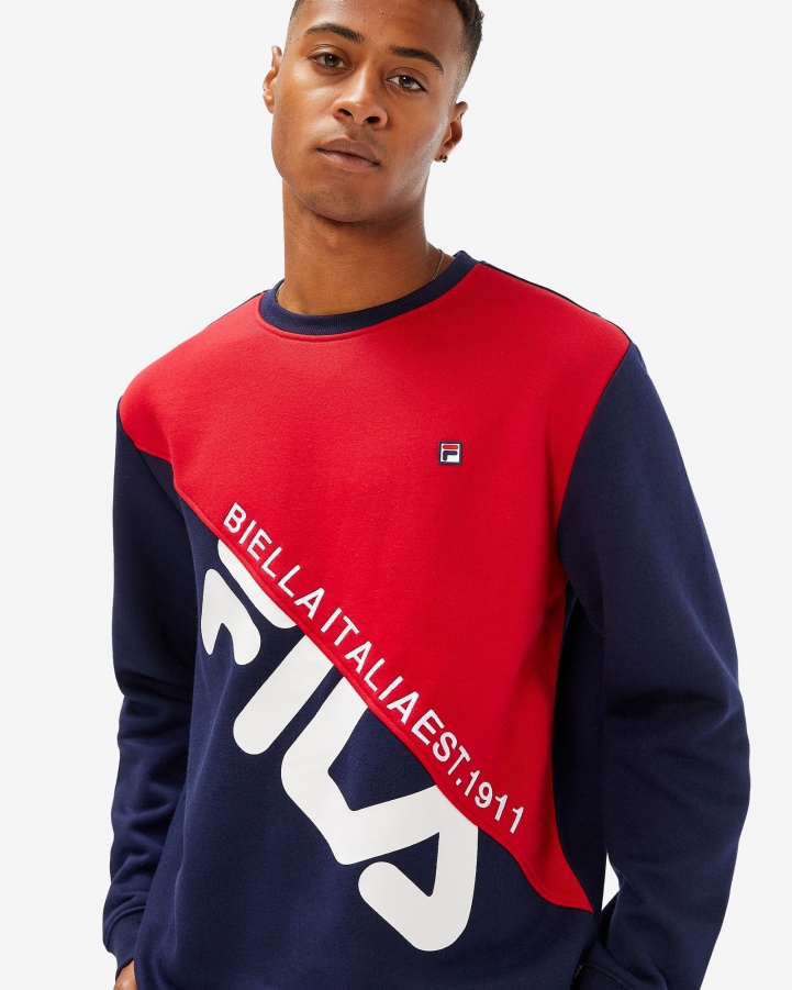 Fila Unisex Monaco Crew New Navy