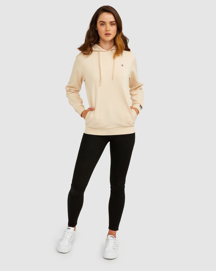 Unisex Badge 2.0 Hood Fila Almond Peach