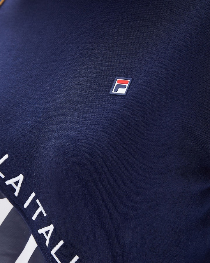 White Fila Unisex Monaco Crew