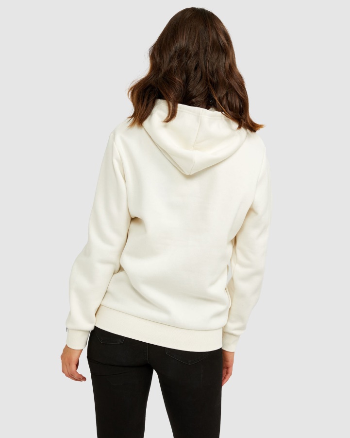 Fila White Assylum Unisex Badge 2.0 Hood