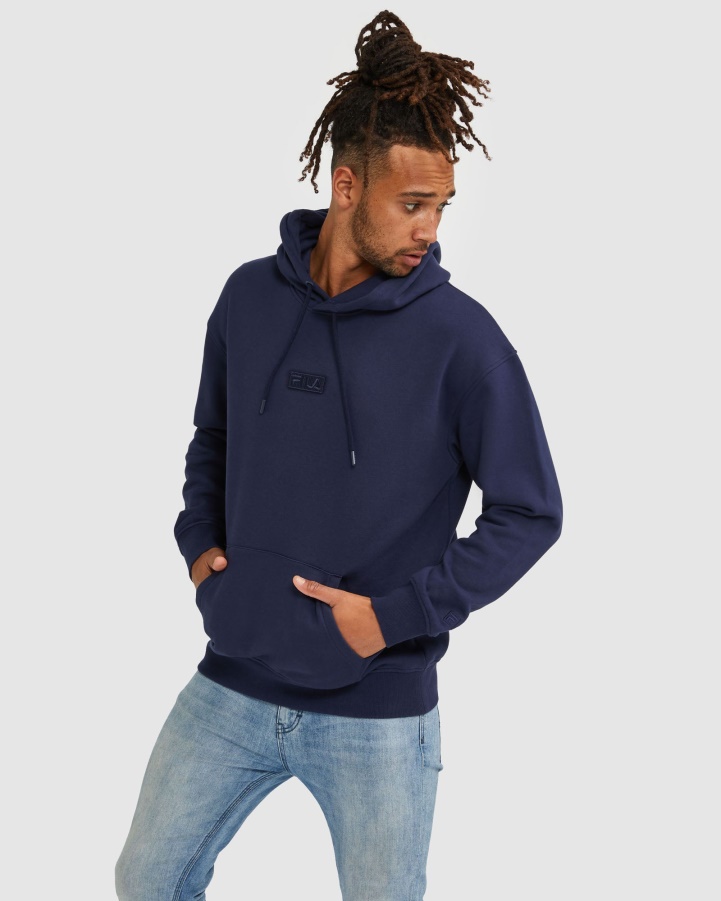 Unisex Urban Classics 2.Zero Hood New Navy Fila