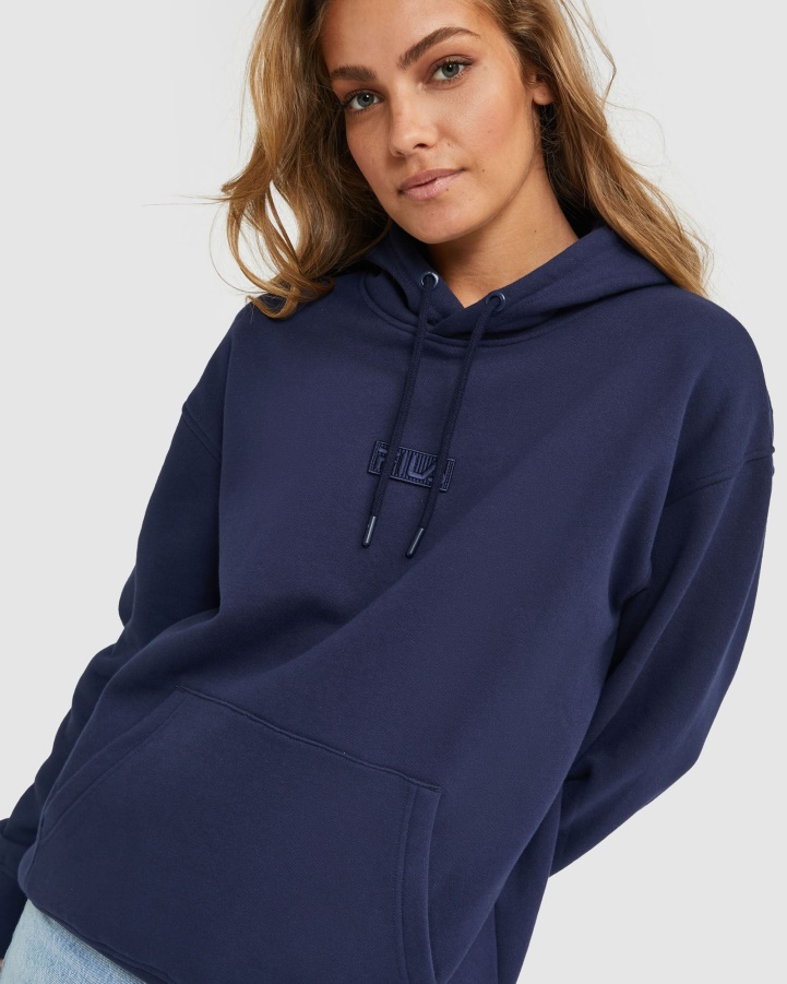 Unisex Urban Classics 2.Zero Hood New Navy Fila