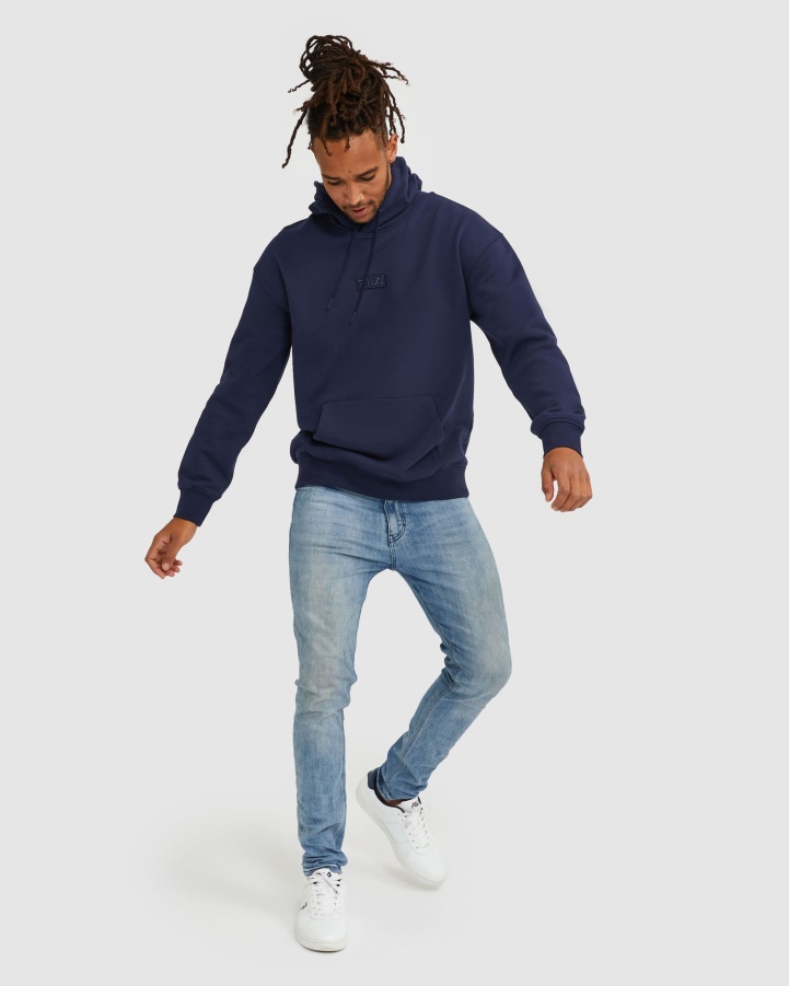 Unisex Urban Classics 2.Zero Hood New Navy Fila