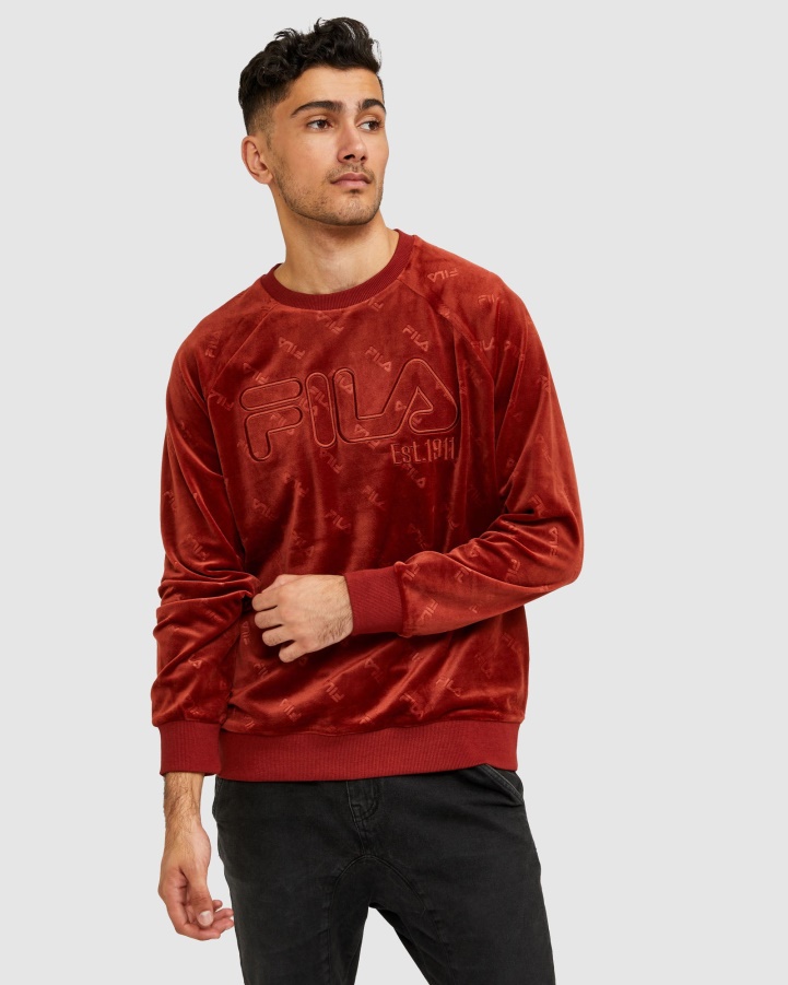 Fila Unisex Dallas Crew Brick