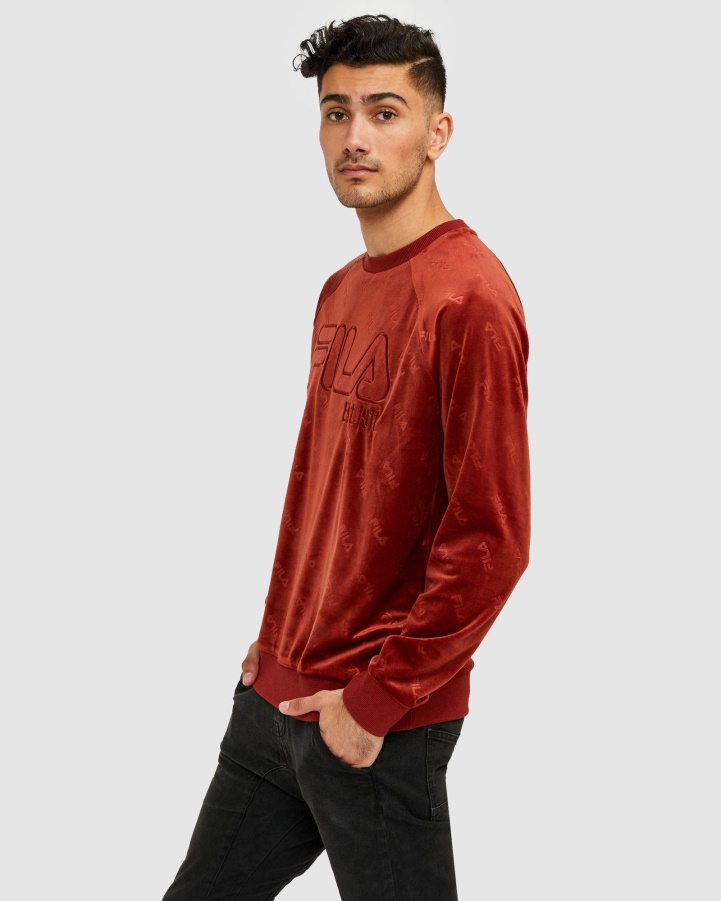 Fila Unisex Dallas Crew Brick