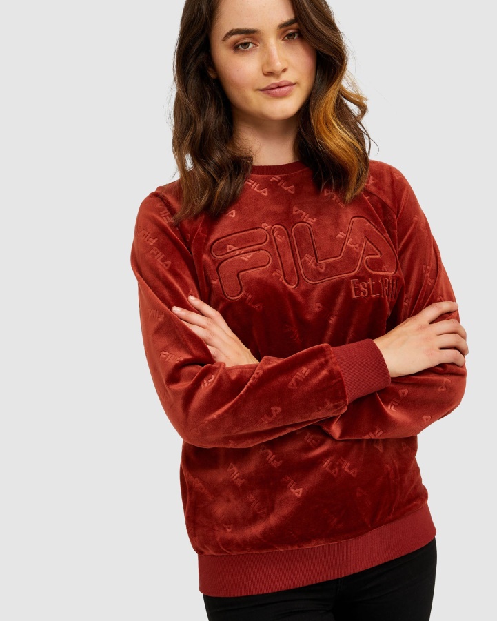 Fila Unisex Dallas Crew Brick