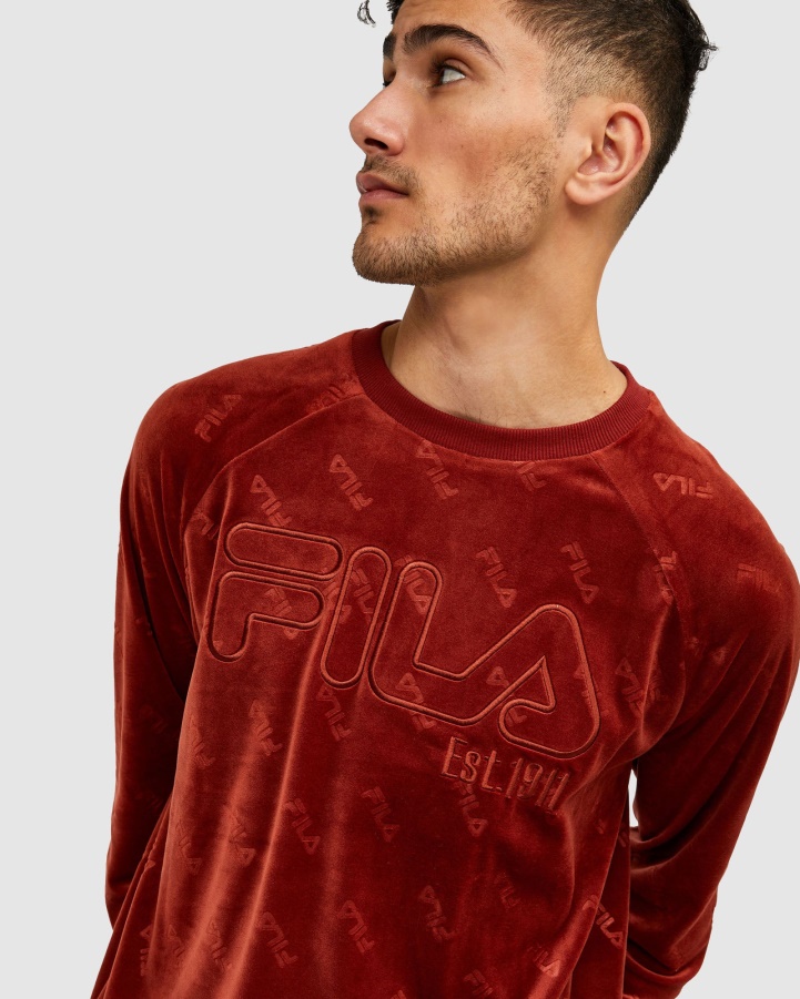 Fila Unisex Dallas Crew Brick