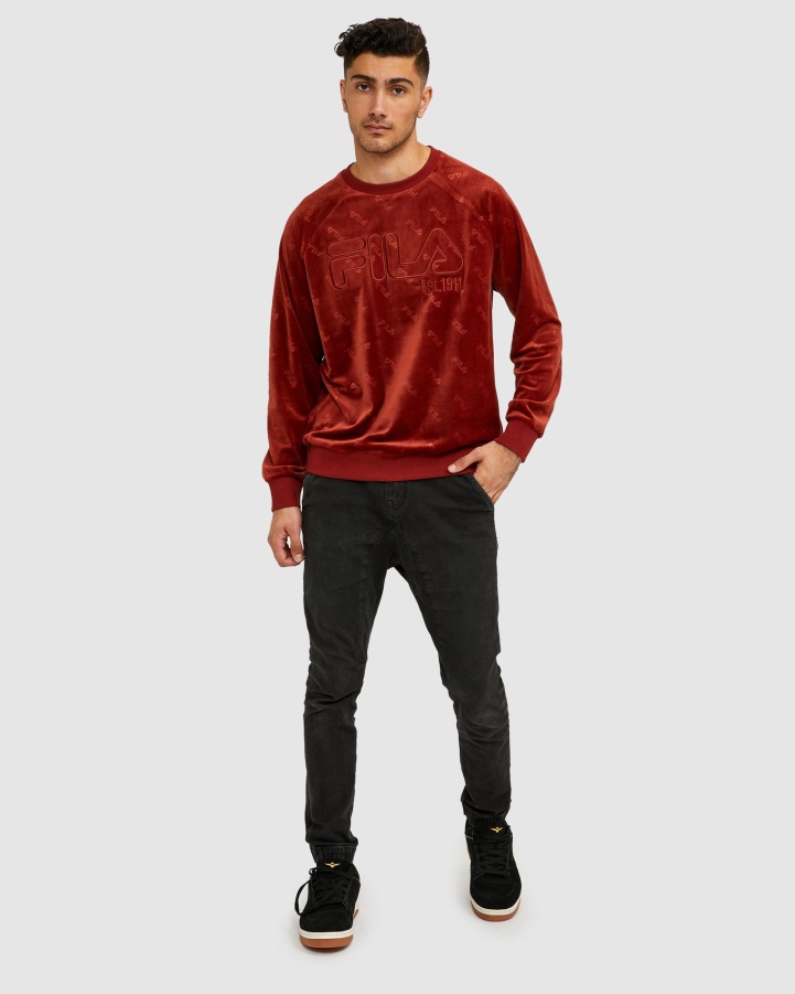 Fila Unisex Dallas Crew Brick