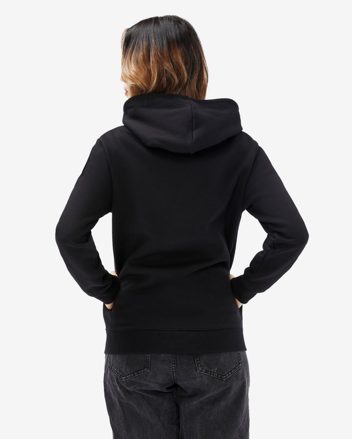 Fila Black Unisex Badge 2.0 Zip Hood